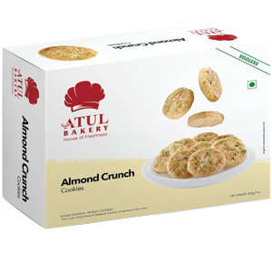 Gujjukhana-Atul- Cookies Almond Cruch 200g