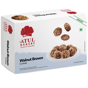 Gujjukhana-Atul- Cookies Walnut Brown 200g